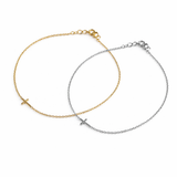 Dainty Cross Bracelet