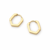 Harbor Hex Hoops