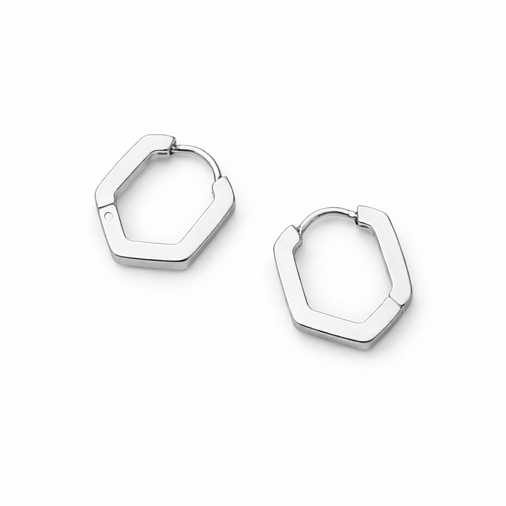Harbor Hex Hoops