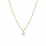 Pearl Drop Tide Necklace