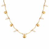Tideglow Pearl Shell Necklace