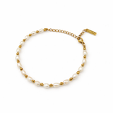 Golden Tide Pearl Bracelet
