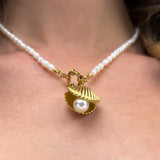 Collier coquillage Selene