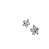 Golden Hibiscus earrings