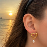 Sea of Love Pearl Studs