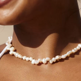 Gargantilla de perlas mareales